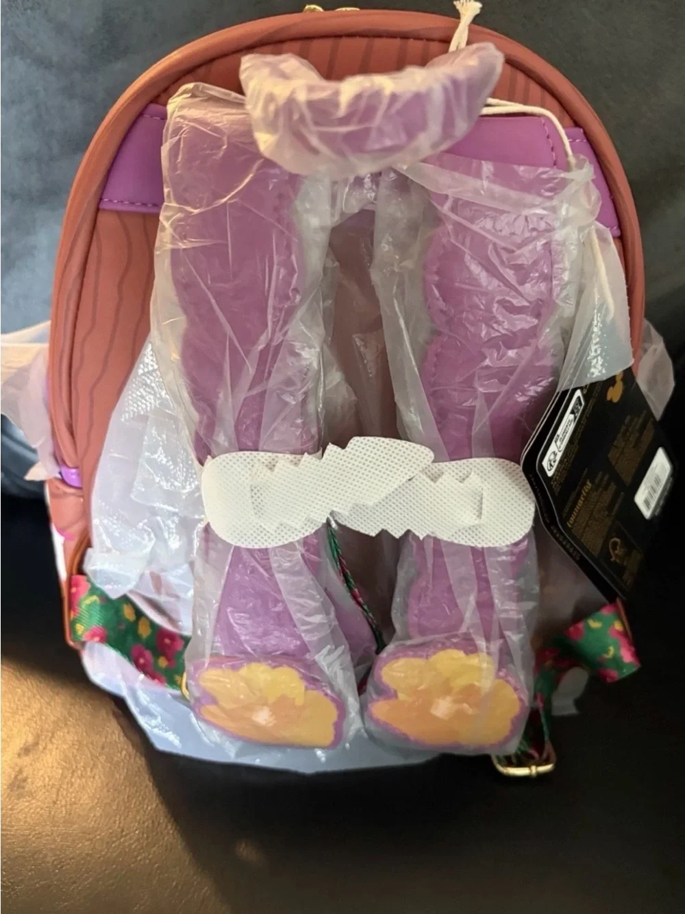 Loungefly Disney Rapunzel Storytime Backpack - Purple, Pink, Green, Brown